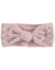 Fuzzy Rhinestone Bowknot Headband