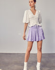 Do + Be Collection A Line Mini Skort