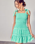 Smocked Tiered Dress - Online Only