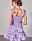 Smocked Tiered Dress - Online Only