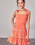 Smocked Tiered Dress - Online Only