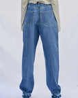 Insane Gene High Rise Pleated Mom Jeans