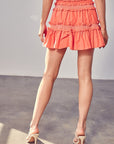 Do + Be Collection Tiered Ruffle Skirt