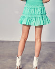 Do + Be Collection Tiered Ruffle Skirt