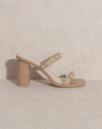 OASIS SOCIETY Victoria - Pearl Strap Heel