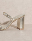 OASIS SOCIETY Victoria - Pearl Strap Heel