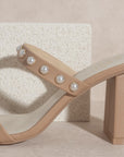 OASIS SOCIETY Victoria - Pearl Strap Heel