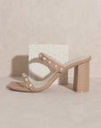 OASIS SOCIETY Victoria - Pearl Strap Heel