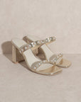 OASIS SOCIETY Victoria - Pearl Strap Heel