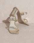 OASIS SOCIETY Victoria - Pearl Strap Heel