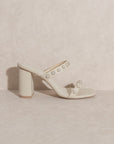 OASIS SOCIETY Victoria - Pearl Strap Heel