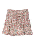 Lilou Shirred Floral Skirt