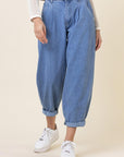 Slouchy High Waisted Jeans - Online Only - My Pampered Life Seattle