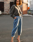 Slouchy High Waisted Jeans - Online Only - My Pampered Life Seattle