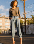 Slouchy High Waisted Jeans - Online Only - My Pampered Life Seattle