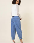 Slouchy High Waisted Jeans - Online Only - My Pampered Life Seattle