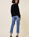 Vibrant M.i.U Distressed Boyfriend Jeans