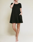 Fabina Bamboo Short Sleeve Dress