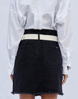 Insane Gene High Waist Premium Mini Skirt with Belt