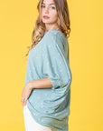 Polka Dot Dolman Tunic