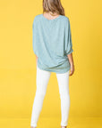 Polka Dot Dolman Tunic