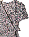 Ditsy Floral Wrap Dress