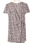 Ditsy Floral Wrap Dress