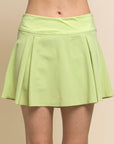 Love Tree Activewear Two In One Mini Skort