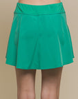 Love Tree Activewear Two In One Mini Skort