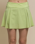 Love Tree Activewear Two In One Mini Skort