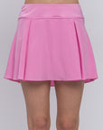 Love Tree Activewear Two In One Mini Skort