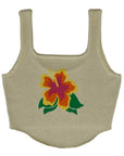 Hibiscus Crop Tank Top