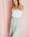 Stripe Maxi Skirt