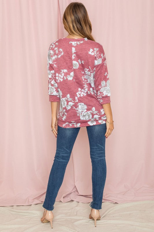 Spring Floral Tunic