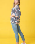 Spring Floral Tunic