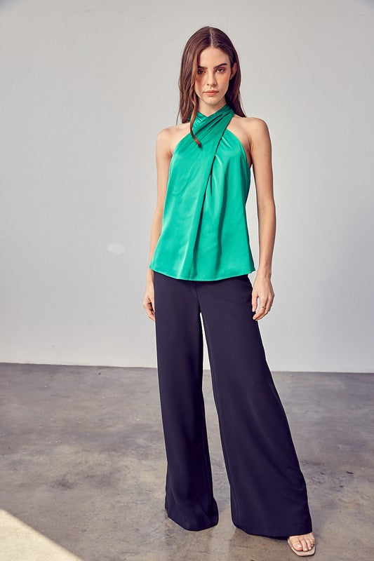 Do + Be Collection Cross Neck Top