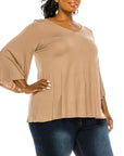 Fabina Bamboo Miss Day Curvy Top