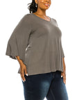 Fabina Bamboo Miss Day Curvy Top