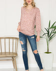 Light Sweater Knit Top