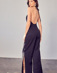 Do + Be Collection V-Neck Wide Leg Jumpsuit