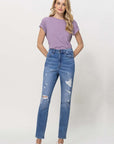 VERVET by Flying Monkey Distressed Mom Jeans