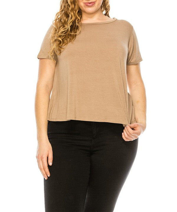 Fabina Bamboo Classic Top - Plus Size