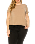 Fabina Bamboo Classic Top - Plus Size