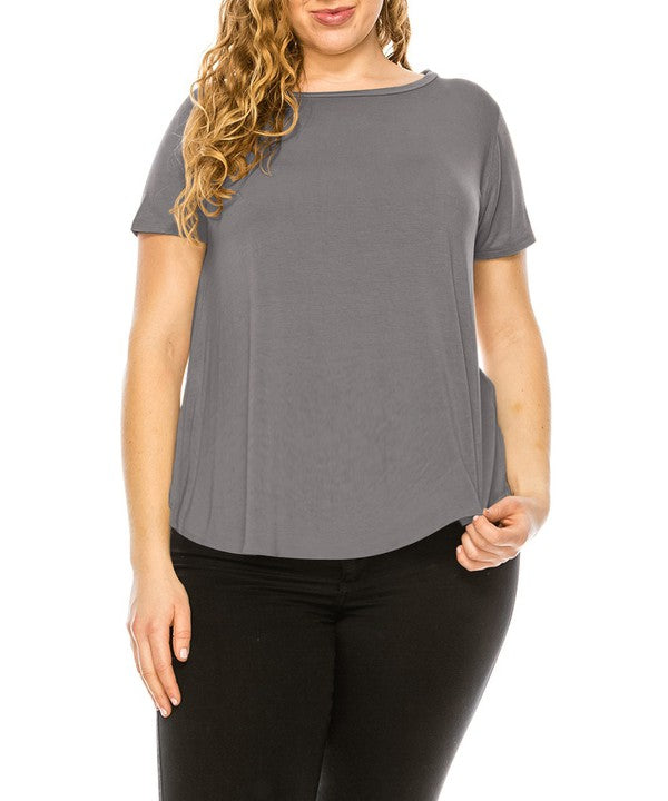 Fabina Bamboo Classic Top - Plus Size