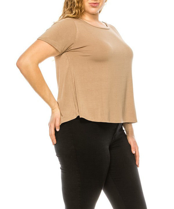 Fabina Bamboo Classic Top - Plus Size