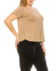 Fabina Bamboo Classic Top - Plus Size