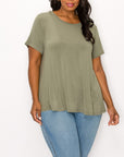 Fabina Bamboo Classic Top - Plus Size