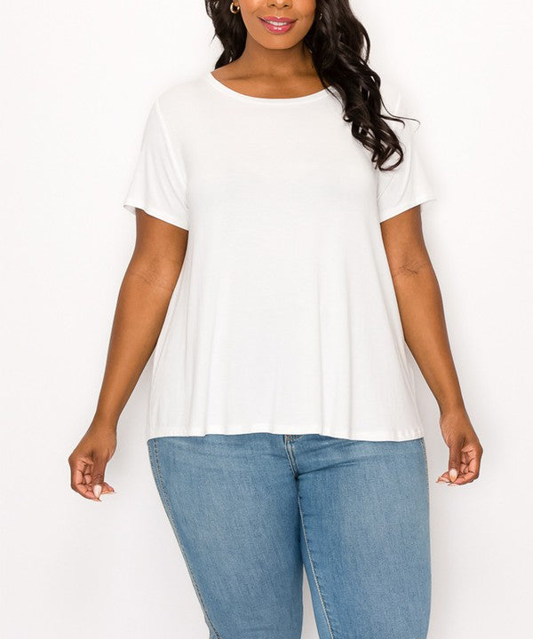 Fabina Bamboo Classic Top - Plus Size