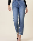 Vibrant M.i.U High Waisted Straight Leg Jean