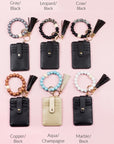 Silicone Key Ring Wallet Bracelet - Online Only